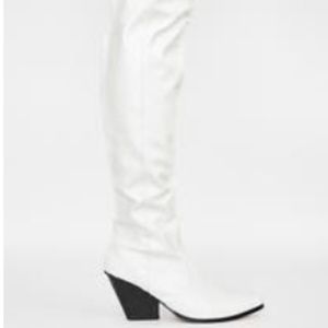 Icy Whiskey On Rocks Cowboy Boots